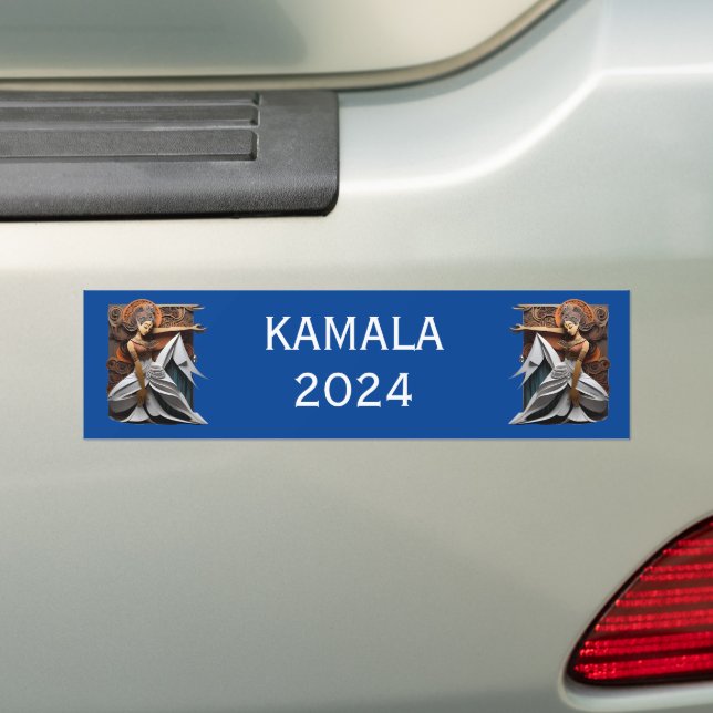 Kamala 2024 for President Thunder_Cove  Bumper Sticker (On Car)