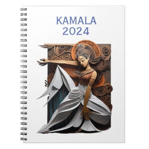 Kamala 2024 for President Thunder_Cove  Notebook