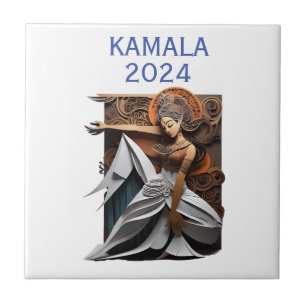 Kamala 2024 for President Thunder_Cove  Tile