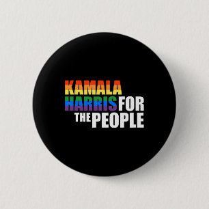 Kamala 2024 Kamala Harris Lgbtq Lesbian 2 Inch Round Button
