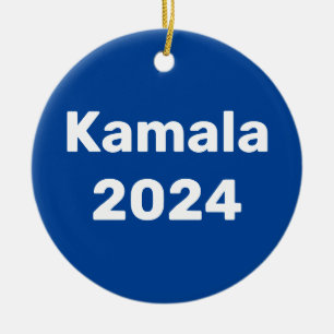 Kamala 2024 Presidential Election Ceramic Ornament