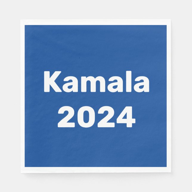 Kamala 2024 Presidential Election Napkin (Front)
