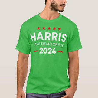 Kamala 2024 Save Democracy 2024 Election Gifts TSh T-Shirt