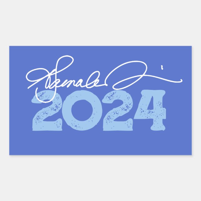 Kamala 2024 Signature Sticker (Front)