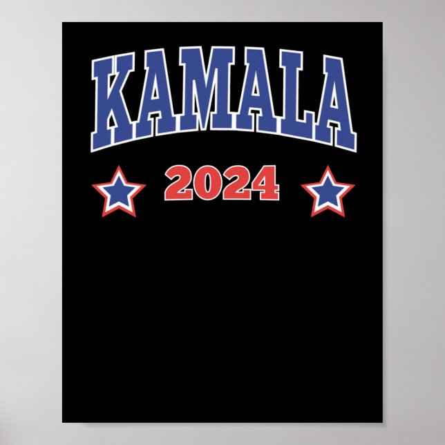 Kamala 2024 Sticker  Poster (Front)