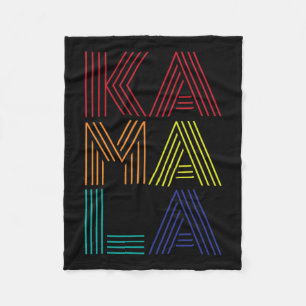 Kamala 2024 Us Flag Election 2024 Fleece Blanket