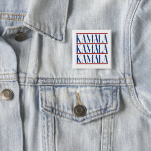 Kamala 2024 Vote Kamala Harris 2024 Election 2 Inch Square Button