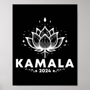 Kamala 2024 White Lotus  Poster