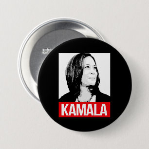 KAMALA 3 INCH ROUND BUTTON