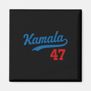 Kamala 47 Baseball Style Kamala Harris 2024 Presid Magnet
