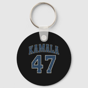 Kamala 47 Comma President Kamala Harris Wheimer 20 Keychain