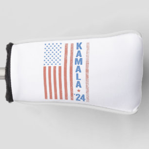 Kamala American Flag President Election  Golf Head Cover