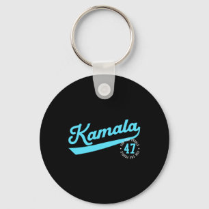Kamala Athletic Team 47th President For The People Keychain