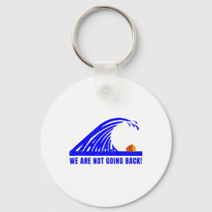 Kamala Blue Wave 2024  Keychain