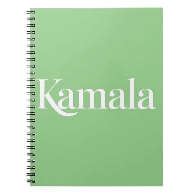 Kamala Brat Kamala Harris for President 2024  Notebook (Front)