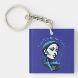 Kamala Cat Lady 2024 Ballot Thunder_Cove Keychain