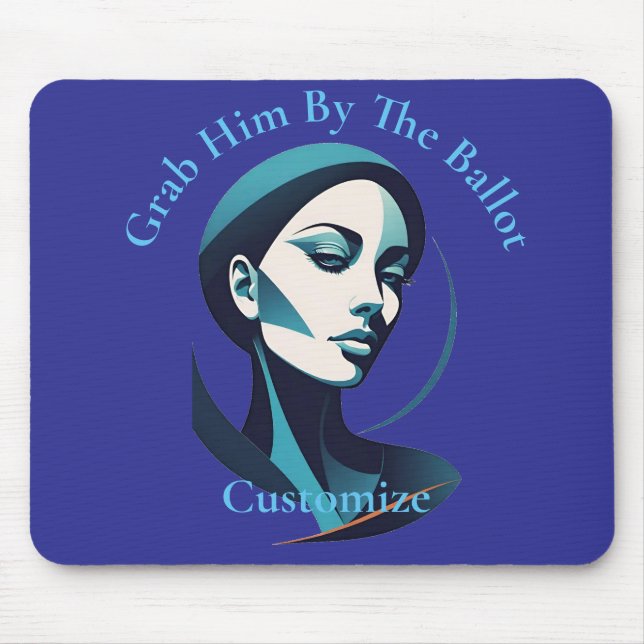 Kamala Cat Lady 2024 Ballot Thunder_Cove Mouse Pad (Front)