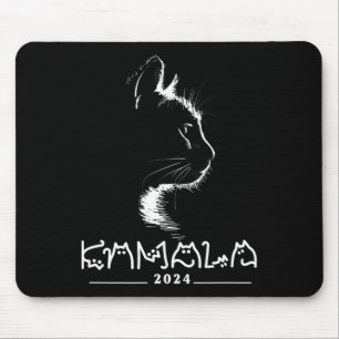 Kamala Cat Voting Kamala-harris 2024 Mouse Pad