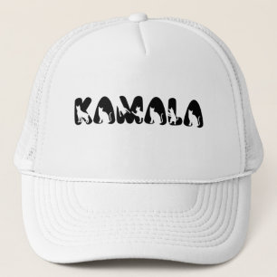 Kamala Cats Women's Basic T-Shirt Trucker Hat