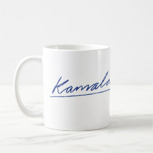 Kamala Cursive Coffee Mug
