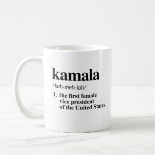 Kamala Definition: First Female Vice President Coffee Mug