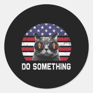 Kamala Do Something President Kamala Harris Wheime Classic Round Sticker