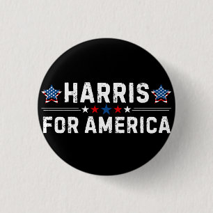 Kamala Harris 1 Inch Round Button