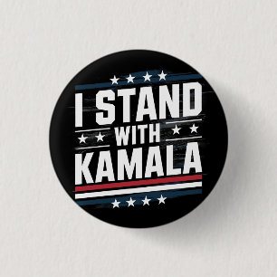 Kamala Harris 1 Inch Round Button