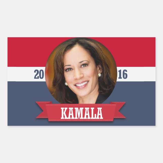 KAMALA HARRIS 2016 STICKER (Front)