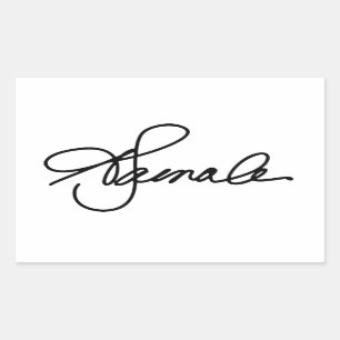 Kamala Harris 2020 Autograph Sticker