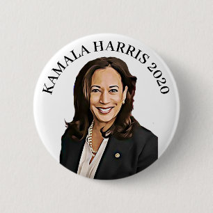 Kamala Harris 2020 Presidential Election Candidate 2 Inch Round Button