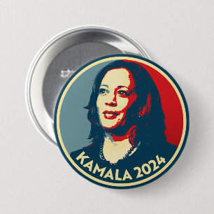 Kamala Harris 2024 3 Inch Round Button