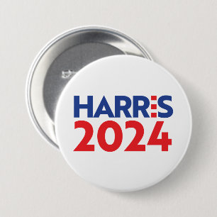 Kamala Harris 2024 3 Inch Round Button
