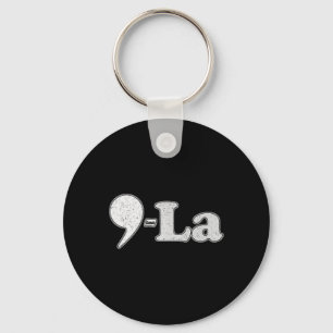 Kamala Harris 2024 47 Comma + La For President Keychain