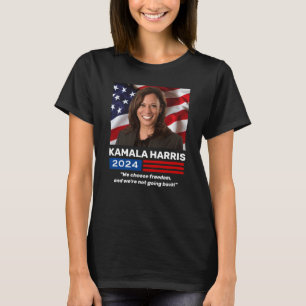 Kamala Harris 2024 Campaign Choose Freedom T-Shirt