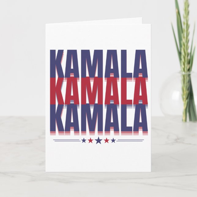 Kamala Harris 2024 Card (Front)