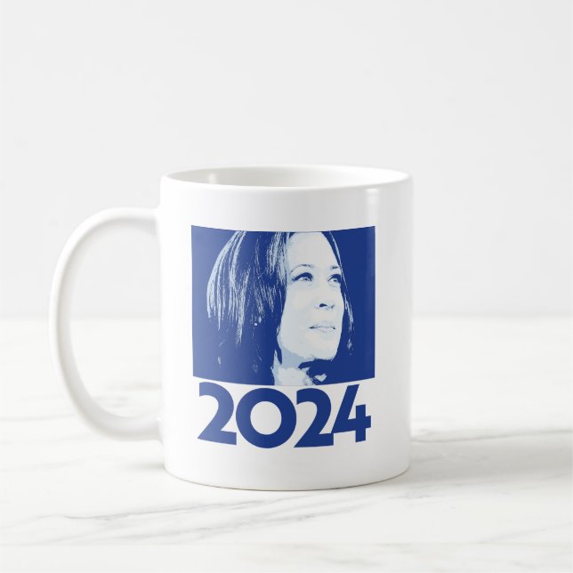 Kamala Harris 2024 Coffee Mug (Left)