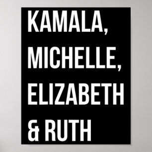 Kamala Harris 2024 Election Anti Trump Poster