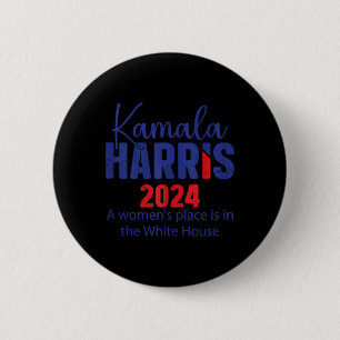 Kamala Harris 2024 Empowering The American Dream T 2 Inch Round Button