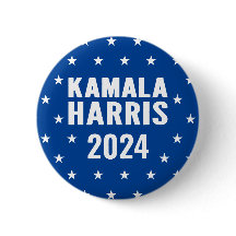 Kamala Harris 2024 for President Button
