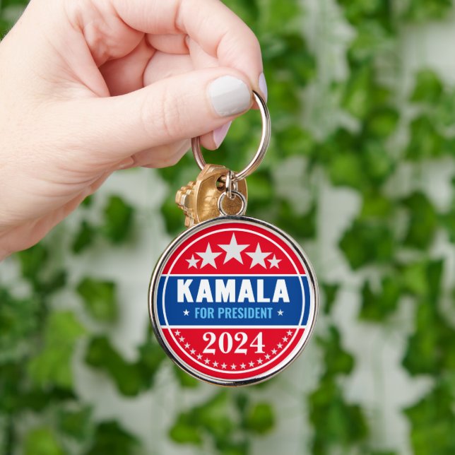 Kamala Harris 2024 for President  Keychain (Hand)