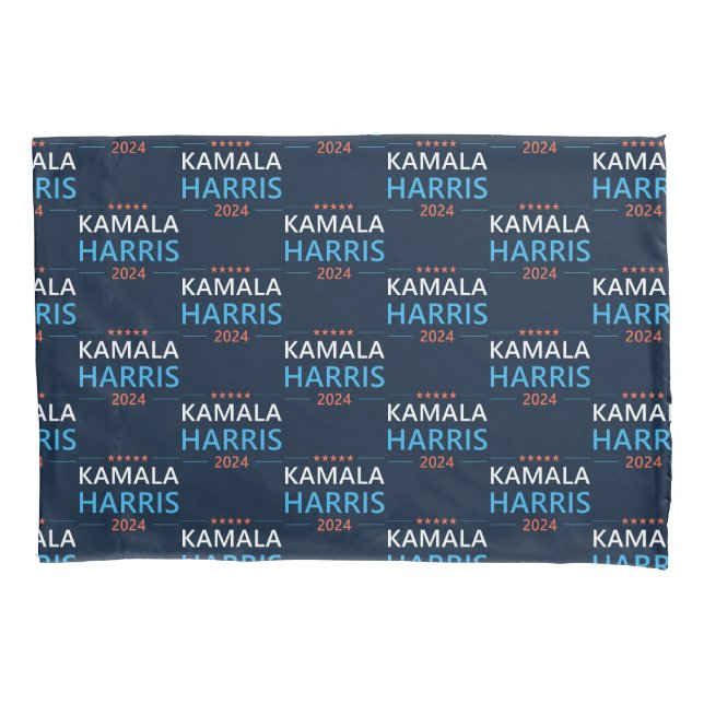 Kamala Harris 2024 for President Pillowcase (Front)