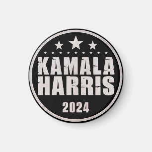 Kamala Harris 2024 For President Retro Election Magnet