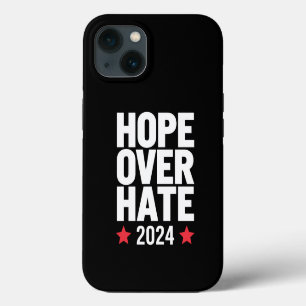 Kamala Harris 2024 Hope Over Hate Presidential  iPhone 13 Case