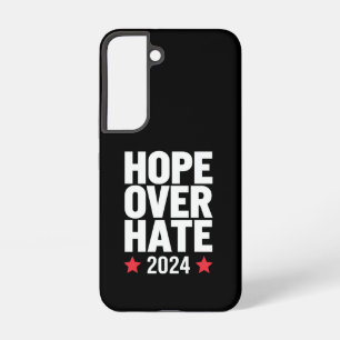 Kamala Harris 2024 Hope Over Hate Presidential  Samsung Galaxy Case
