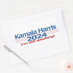 Kamala Harris 2024 I'm Still Speaking! Sticker