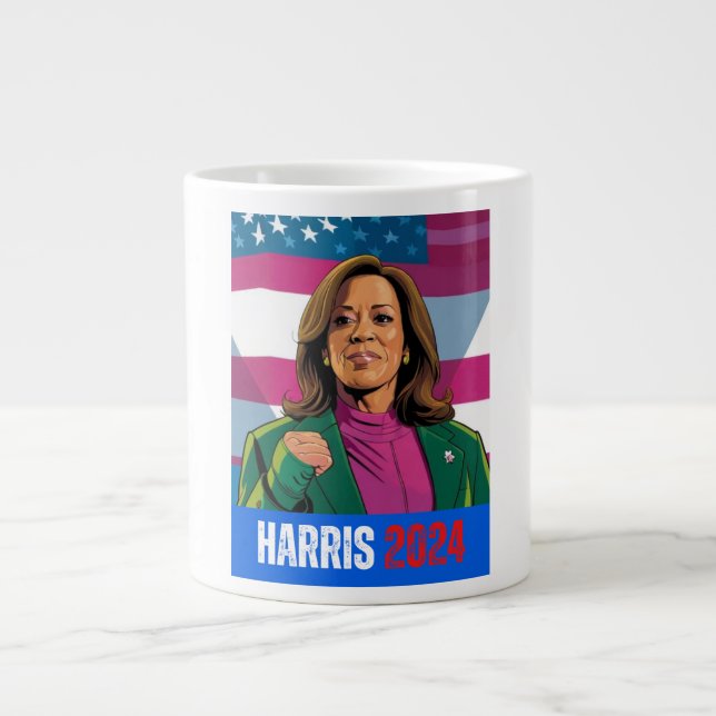 KAMALA HARRIS 2024 LARGE COFFEE MUG (Front)