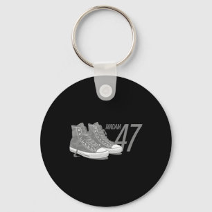 Kamala Harris 2024 Madam President Clic Vintage Sh Keychain