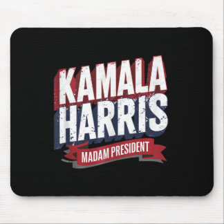 Kamala Harris 2024 Madam President Kamala 47 Usa E Mouse Pad