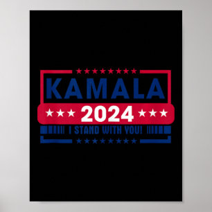 Kamala Harris 2024 Madam President Kamala 47 Usa E Poster